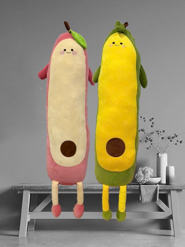 Gấu bông quả bơ, to+mập+đẹp+dài, size 1.3m (cả chân) - Gấu Bông Thú nhồi bông toy đồ chơi thú Bông Phát Nhạc Voi Thú Bông Phát Nhạc, trái bơ