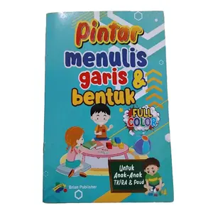 Buku Paud Pintar Menulis Garis & Bentuk - BP Books