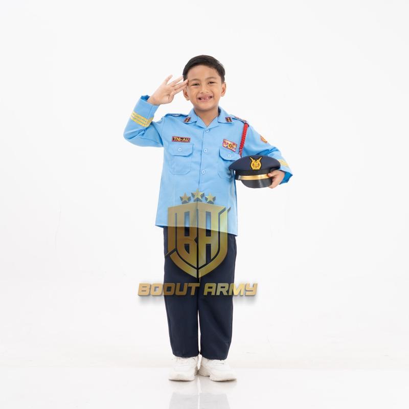Product Introduction of SERAGAM PROFESI BAJU TNI ANGKATAN UDARA KOSTUM TENTARA UDARA ANAK 20