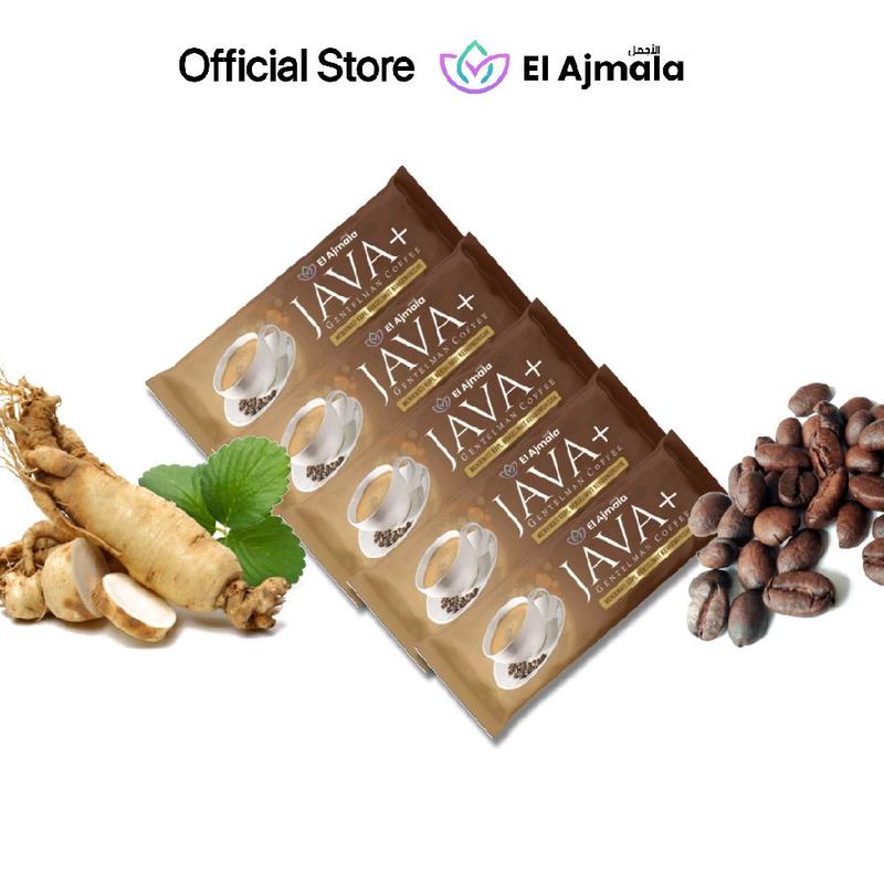 5 Sachet Kopi Robusta Java Plus Krimer Ginseng Coffee Susu - Shop ...