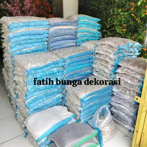 1 Karung Batu Koral// Batu Alam// Batu Pancawarna // Batu Krikil// Hiasan Batu batu