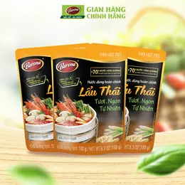Gia vị lẩu Thái Barona – nấu nhanh chuẩn vị chua cay – 92k (-23%) 🌶️🔥