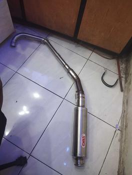 Product Review of Knalpot Racing DBS Bulat Foto Getgit Satria FU Karbu Satria F untuk Motorcycle dengan Diameter Leher 50mm Tabung from Y**a M**s 2