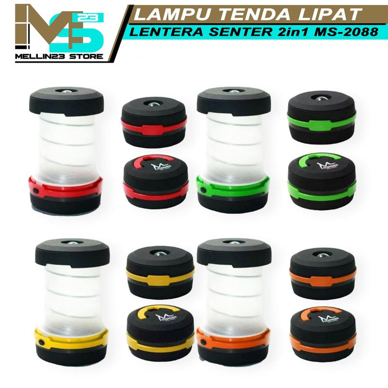 Product Introduction of lampu tenda lipat camping MS2088 lampu tenda emergency baterai AA 3pcs 16