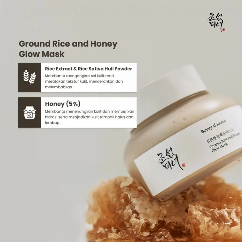 Beauty of Joseon Ground Rice and Honey Glow Mask 150 ml NGXTGH 3