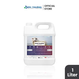 READY!! Ben Pharma Ovis Loodus - Shampoo Hewan Ternak Domba, Kambing, Sapi - 1 Liter