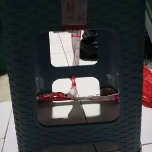 [SH] COD Kursi Baso Rotan \ Plastik Motif Anyam | Bangku Taman Bakso | Chairs Furniture