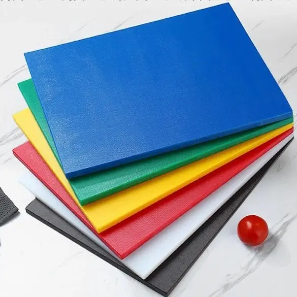 JE.ID Talenan Dari Bahan Plastik Tebal Dan Kuat Anti Jamur Berbagai Macam Ukuran Chopping Board Material HDPE Food Grade High Quality