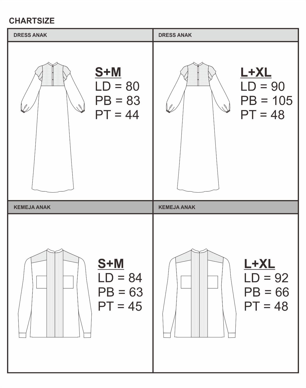 Series AURORA by Numiaa Fashion I Series Lebaran by Numiaa Fashion I Lebaran 2026 Dress Oneset Sarimbit Keluarga Anak