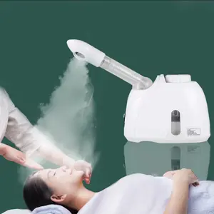 Ozone Facial Steamer Warm Mist Humidifier for Face Deep Cleaning Sprayer Salon Home Spa Care Whitening - US plug