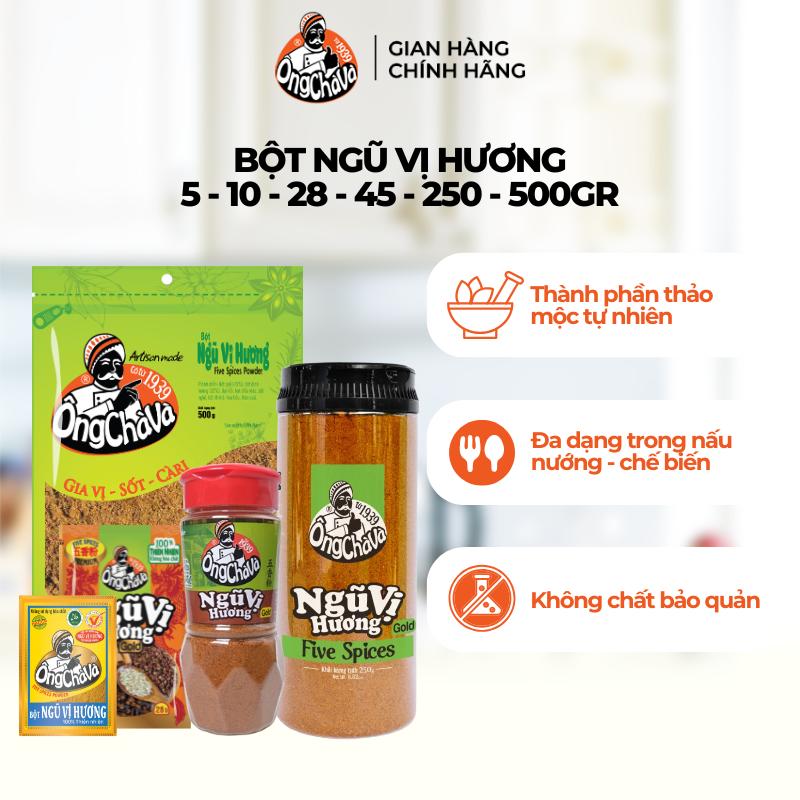 Bột Ngũ Vị Hương thương hiệu Ông Chà Và - Hàng Chính Hãng 