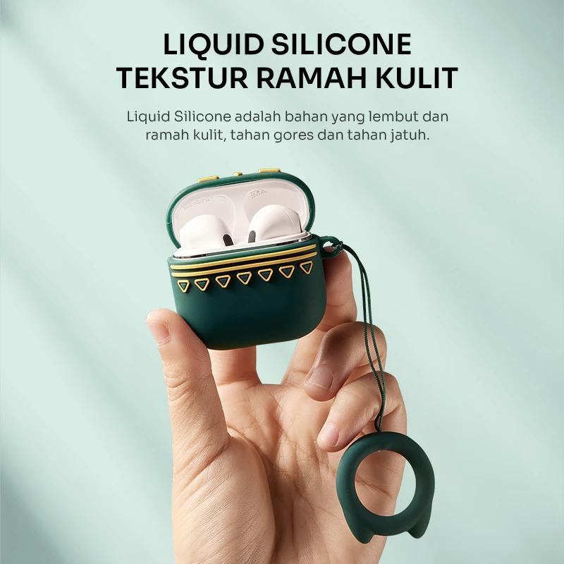 Product Introduction of Case Airbuds T50S Liquid Silicone Earphones Headphones Earbuds Headset Tws Accessories 23