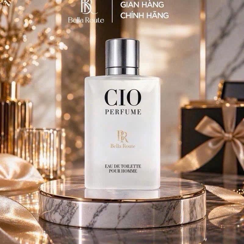 M38s **DEAL 1k** CIO Trắng x Bella Route - Nước hoa CIO Trắng Bella Route  50ml Mùi hương thơm mát, sành điệu, hiện đại