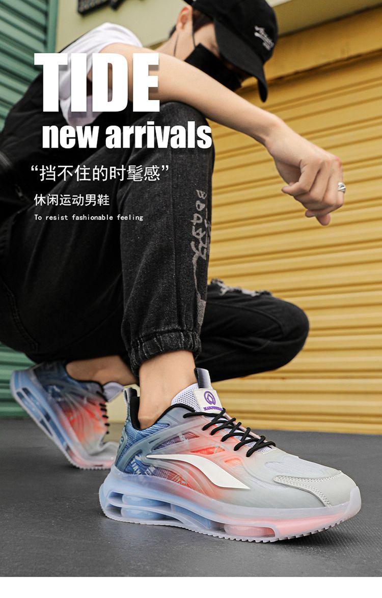 Product Introduction of Sneaker Thomas-Giày Tăng Chiều Cao Cho Nam, Giày Thể Thao Mùa Thu Hợp Thời Trang, Dễ Phối Đồ, Đáy Dày, Vô Hình, Đế Tăng Chiều Cao, Thường Ngày, 8.0 Cm Shoes Đế Bằng Thun 1