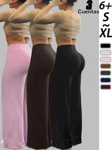 Leggings de mujer de cintura alta con efecto flare y frunces, pantalones moldeadores con control abdominal, perfectos para el gimnasio y uso diario, cómodos y estilosos