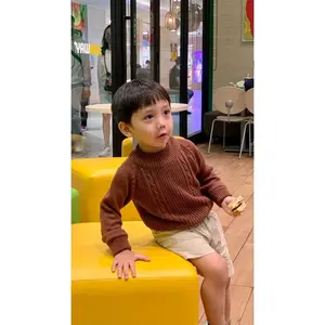 DAILYKNIT Kids / Sweater Rajut Basic, bayi, infant, toddler premium. Fasihon Anak-anak