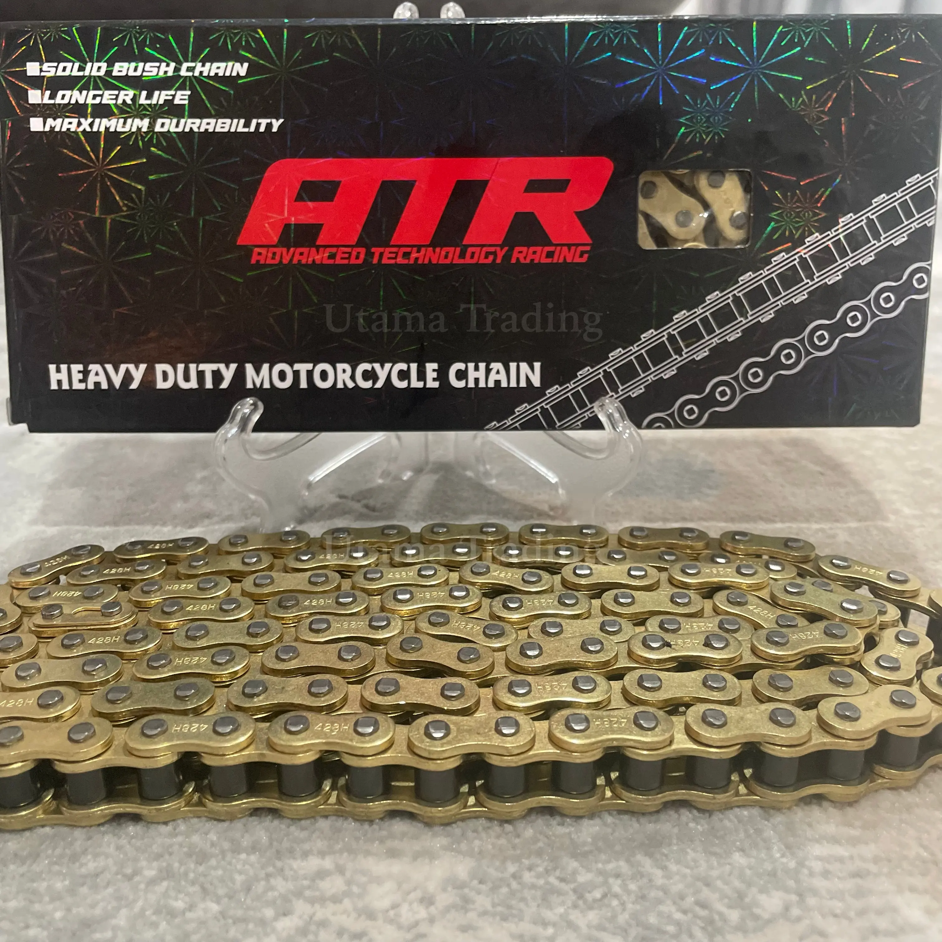 ATR Heavy Duty 428 Motorcycle Chain 124L