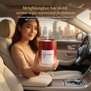 Pengharum ruangan mobil premium, parfum padat, penghilang bau rumah tangga, pengharum gelas, parfum mobil, pembersih udara, pewangi, aroma ringan, aroma tahan lama.