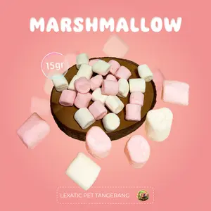 Mini Marshmallow 15 Gram | Snack Marshmallow African Pygmy Dormice | Camilan Dormice