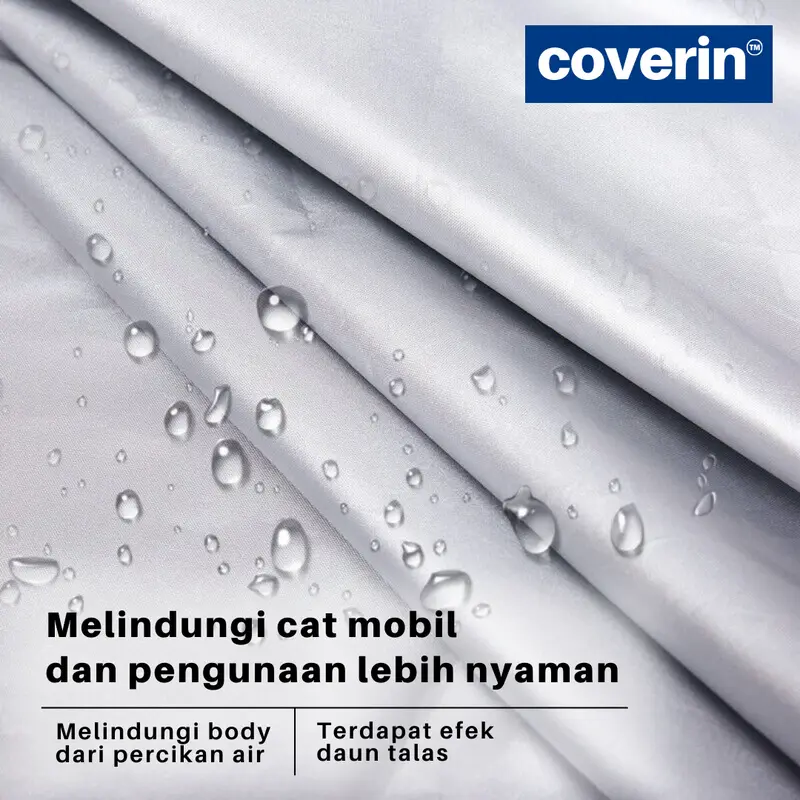 Sarung Mobil Kijang Innova barong Body Cover mobil Polyester silver Car -COVERIN 2