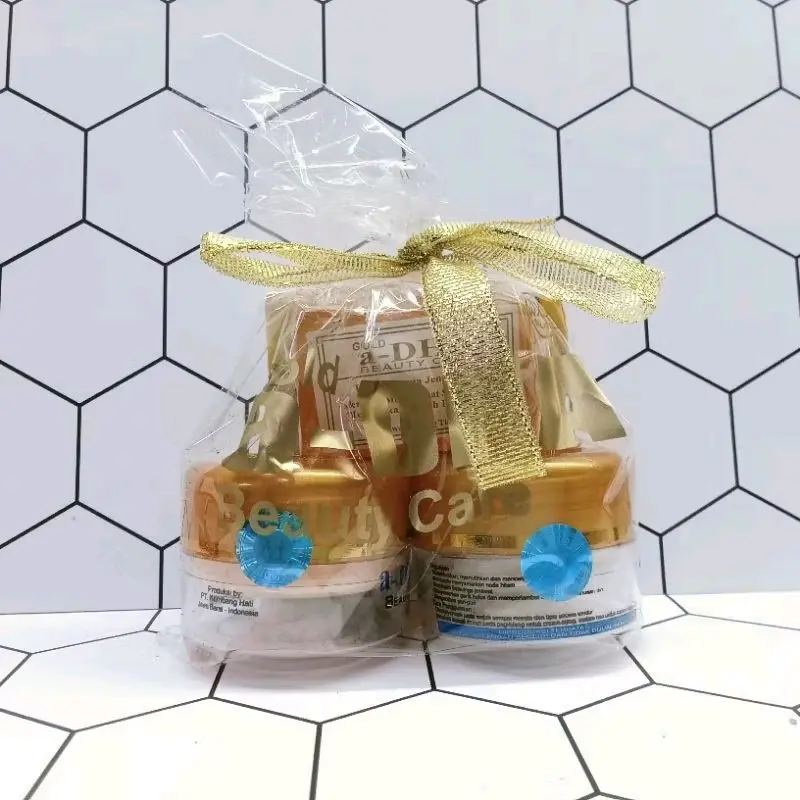 Paket Cream A-DHA Gold MDS 3in1 Perawatan Wajah - Mencerahkan Membersihkan Pencerah
