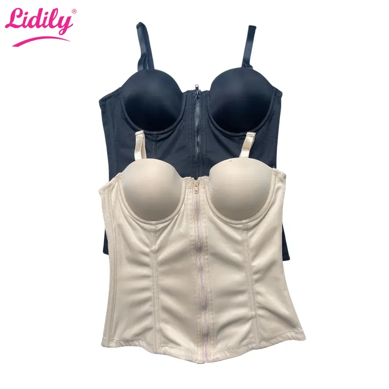 Longtorso Lidily Body Shaper Pelangsing Dalaman Kebaya | Bustier Push Up Bra Longtorso Lydyly Premium Anti Gatal Ukuran Kecil - Jumbo Big Size 0
