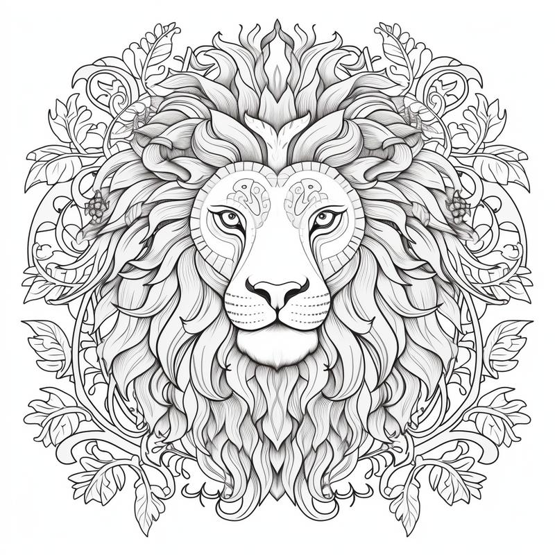Animals Series in Mandala Style Coloring Book/ 25 Lembar Buku Mewarnai Bahagia Bookspace 2