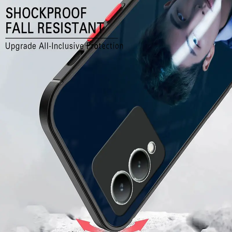 (CK03) Case Glass anti pecah For type Vivo Y17S - all type - case custom kpop - case korea Smartphone Casing 7