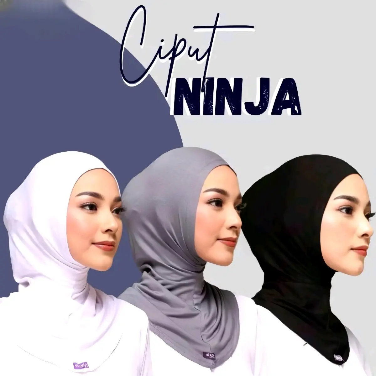inner ciput malay/ ciput ninja malay/ inner ninja yuro / ciput ninja  Dalaman Jilbab  instan wanita  Dewasa