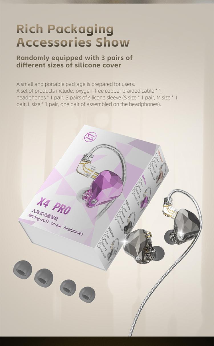 Bluewow Headphone In-Ear Dinamis X4 PRO Tafsirkan Kembali Estetika Dengan Potongan Geometris