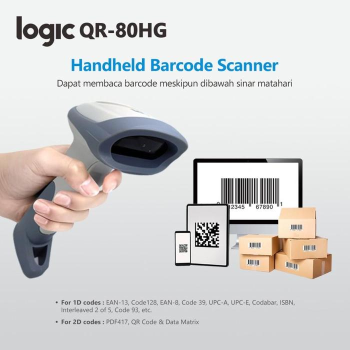 Gambar Barcode Scanner QR-80HG | 1D & 2D | USB Port | PDF417 dari Fingerspot Surabaya Barat Kota Surabaya Tokopedia