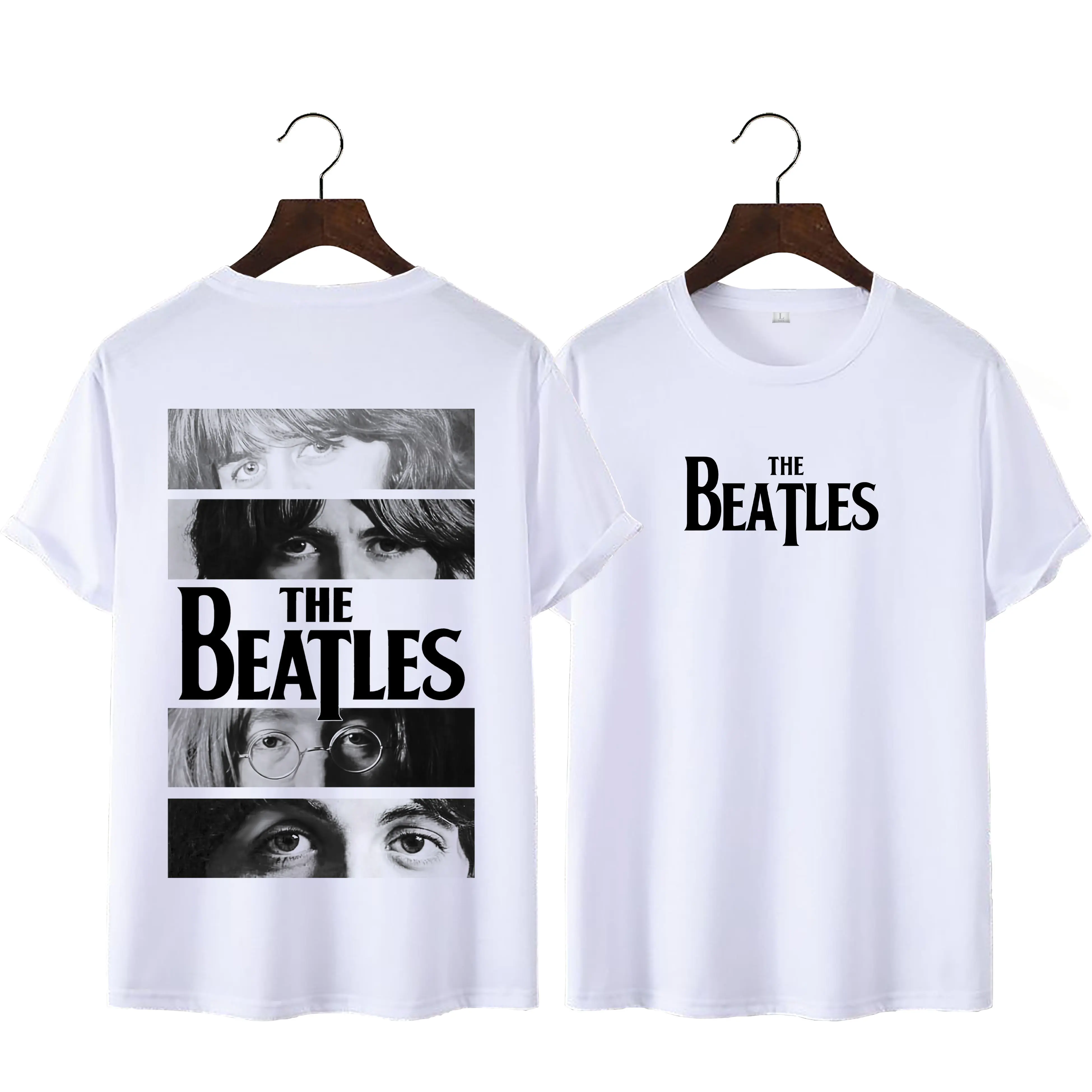 KAOS DISTRO UNISEX PRIA DAN WANITA / ATASAN PRIA DAN WANITA / KAOS JUMBO / T-SHIRT / THE BEATLES 2
