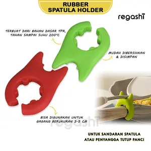 Holder Spatula Karet Regashi untuk Dapur