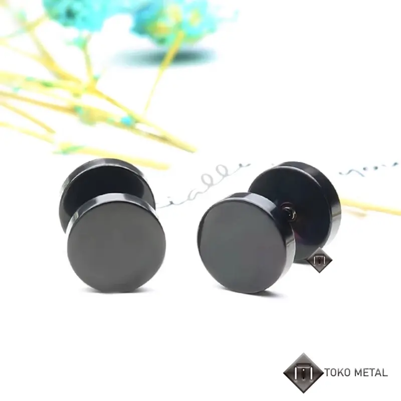 Anting Tindik 100% Titanium Kualitas Tinggi Pircing Roda Pria Dan Wanita [ Toko Metal] 7