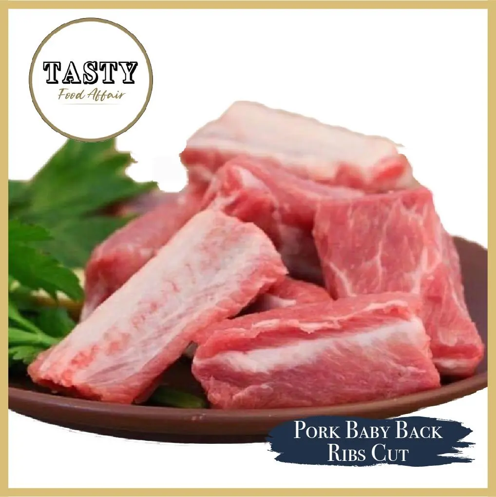 [Tasty Food Affair] Pork Baby Back Ribs Cut (500G)