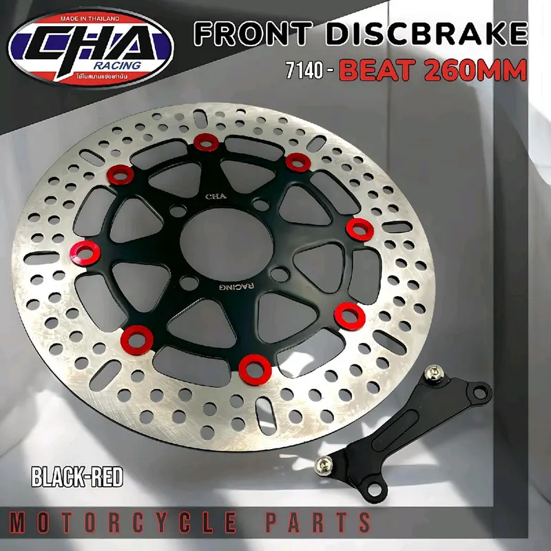 Cakram Depan 260mm | Piringan Racing 260 + Breket Beat Vario Scoopy Motorcycle 2