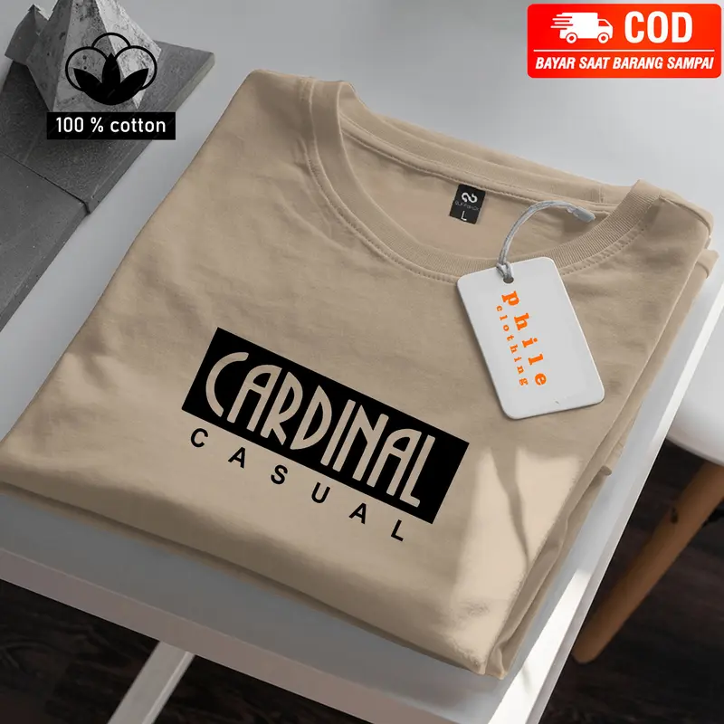 ( PROMO COD ) Kaos Distro casual Blok Gold Motif Lengan Pendek Terbaru Atasan Terlaris Bahan CATON COMBED 100% Katun Soft Combat Tebal 6