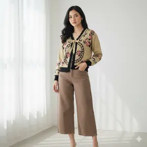 E.R Lunar Cardigan Rajut Wannita Premium Knitwear