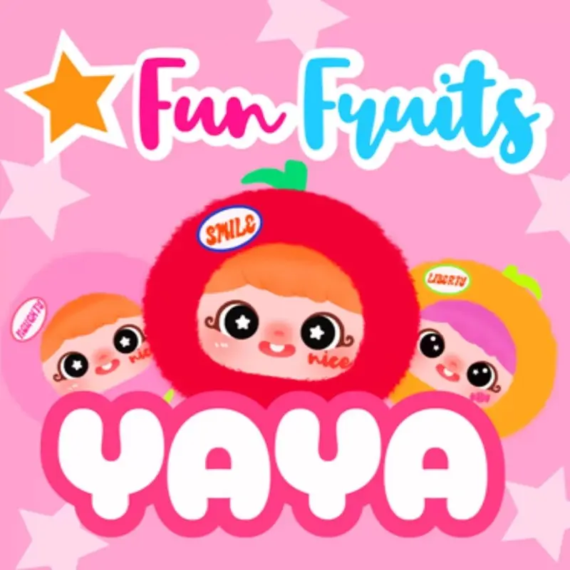 YAYA Fun Fruit Plush Pendant bottom final “3” digit