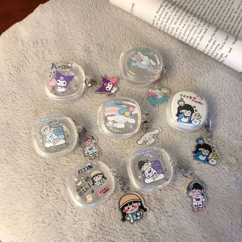 ST- [????-] Cover pelindung Baseus Encok WM01 WM02 WM 02 wm 01 BOWIE E3 with keychain casing earphone tws 8