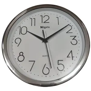 JAM DINDING NIGATTA 261 MESIN BAGUS ANGKA TIMBUL DIAMETER 25,5CM - Mr