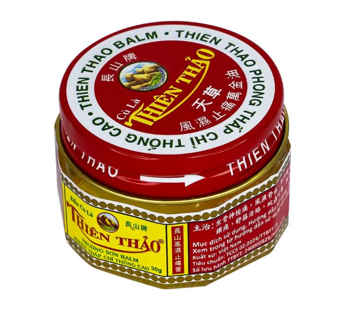Dầu cù là Thiên Thảo - Giảm đau lưng, mỏi gối, trúng gió, côn trùng đốt (Hộp 30g) 4