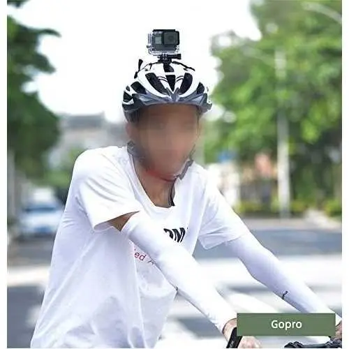Helmet Strap Mount Helmet Action Cam for GoPro / Tali Helm Untuk Kamera GoPro / Strap Tali Kamera Helm Agar Tidak Jatuh Cocok Digunakan Untuk Bersepeda Motoran / Sabuk Pengikat Helem Mount Gopro Helm Sepeda - Ms 6