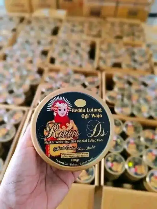 LULUR BEDDA LOTONG Ogi' Wajo Ratu DS - Lulur Viral (BPOM) Mencerahkan kulit ORI Tubuh Memudarkan 1