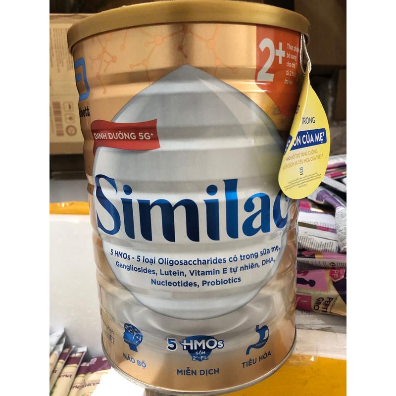 CODSữa Bột Similac 2+ 1,6kg & 850g Date 2027