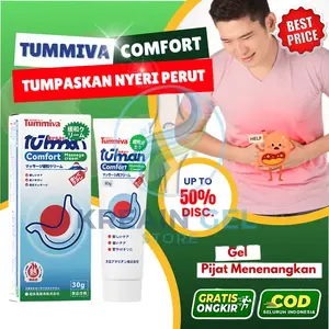 (BISA COD) Tummiva Herbal Gel – Comfortable, Lightweight & Practical to Carry Anywhere | Sensasi Hangat, Pegal Hilang Seketika