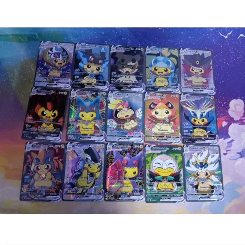 All cards with pikachu in the background - TikTok Shop Malaysia