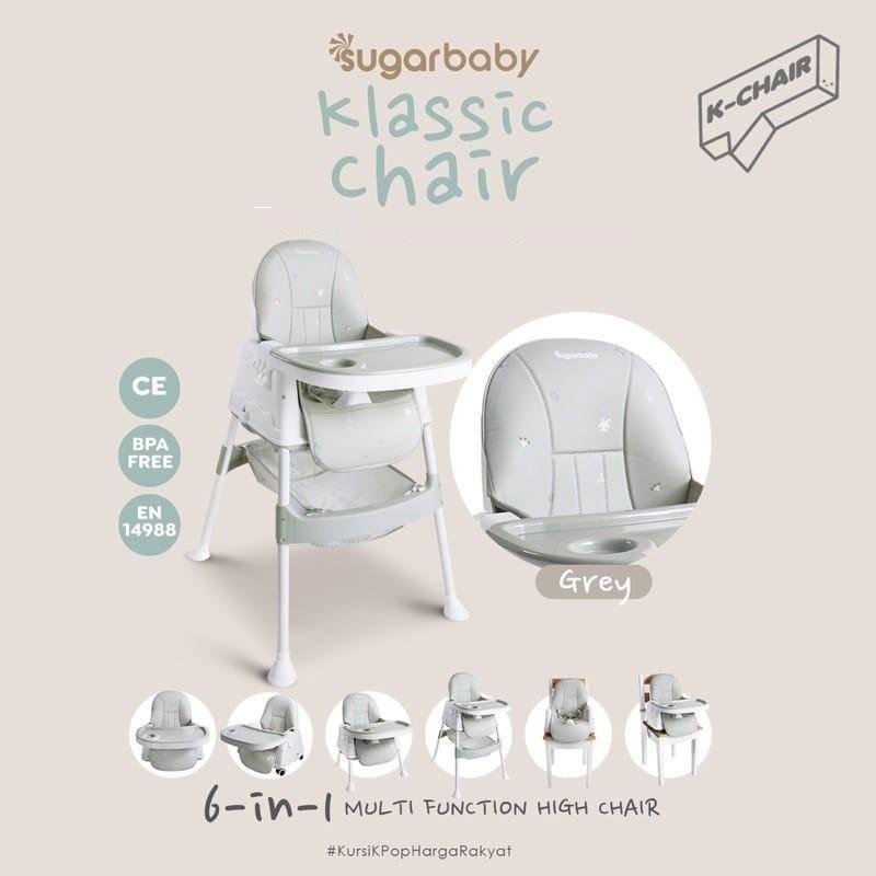 Sugar Baby Klassic Chair Multifunction High Chair in Blue