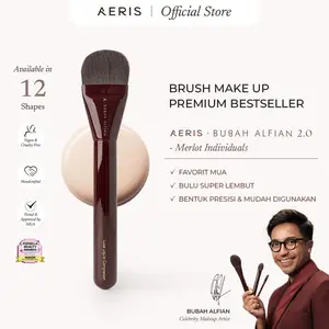 Siap Kirim - Aeris Beauté x Bubah Alfian 2.0 Merlot Single Brush | Brush Make Up Kuas Rias Lembut Premium Berkualitas Profesional MUA