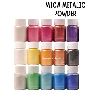51-100 WARNA 10g Metalic Powder/Mica Powder/Shimmer Henna/Pewarna Sabun/Pewarna Resin TERMURAH 10g